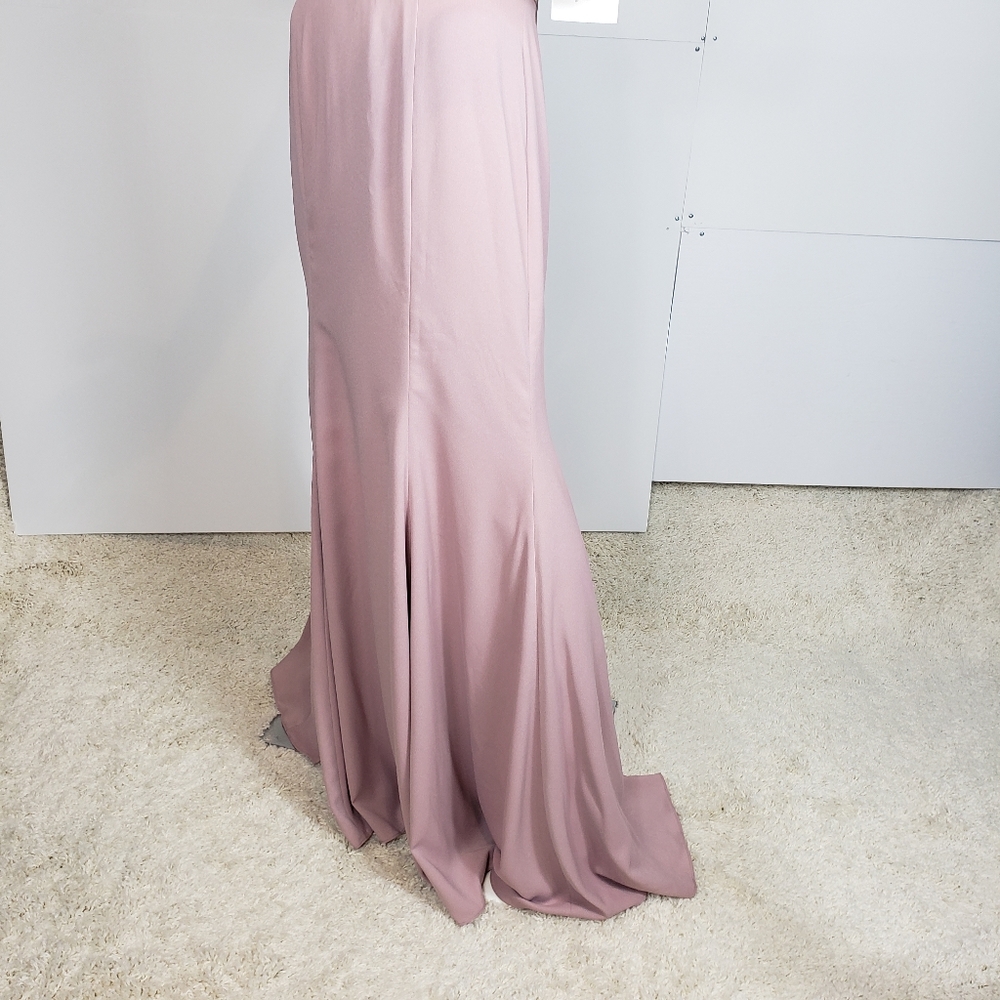 Hayley Paige occasions 5817 Dusty Rose size 8 - Picture 4 of 15